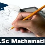 M.Sc Mathematices