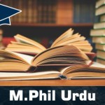 M.Phil Urdu
